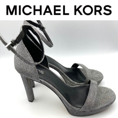 Michael Michael Kors Womens Margot Ankle Strap Platforms Size 9m