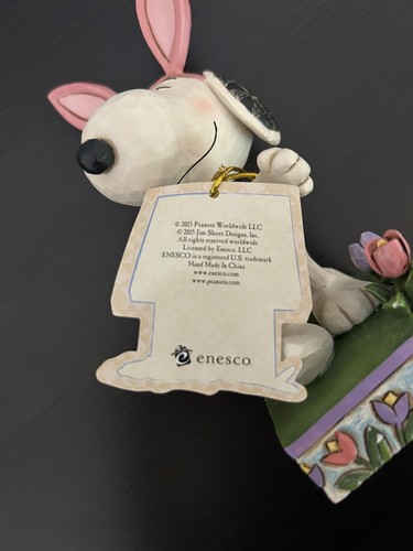 Peanuts Jim Shore Happy Easter Snoopy Figur 4049398 Top mit Karton - Bild 10 von 10