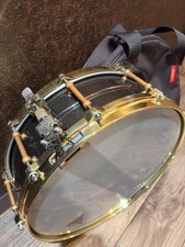 Ludwig Black Beauty LB416BT Snare Drum 14 5 with case