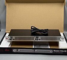 DBX 215s 15-Band Dual Channel Graphic Equalizer Switchable  6 or  15 dB New