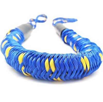 2PCS Dock Lines 4FT Premium Bungee Boat Lines Boat 3Feet Blue+Yellow