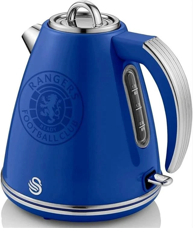 Rangers FC Jug Kettle 1.5L Capacity Stainless Steel with Rotational Base 3000W