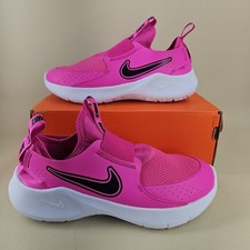 Nike Flex Runner 3 GS Slip On Shoes Laser Fuchsia BlackYouth Size 3.5 FN1294-602