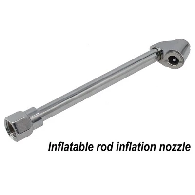 Tige gonflable compacte mandrin pneumatique double filetage gonflage facile des - Photo 1/4