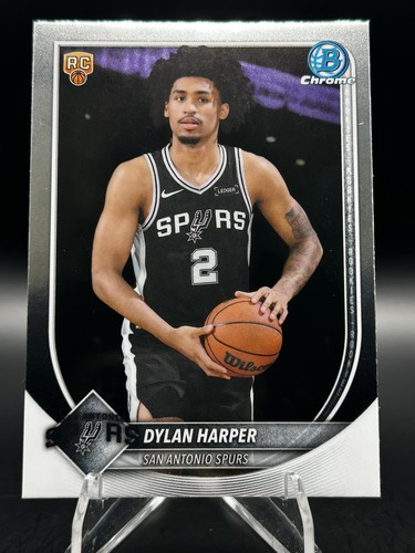 Dylan Harper Rookie Topps 2025-26 Bowman Chrome University RC Spurs #BCV-2