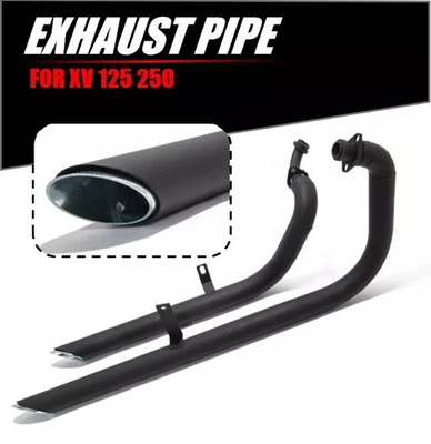 Pot d'échappement Silencieux pr Yamaha XV250 Virago V-star DragStar XV 250 - Photo 1/4