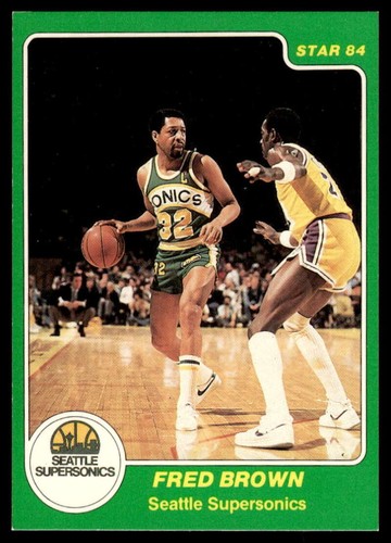 Fred Brown #194 1983 Star card