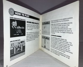 LOTTO 6 MANUALI ISTRUZIONI NINTENDO NES! ROBO COP KARATE KID RAD RACER ECC LOOK!!!