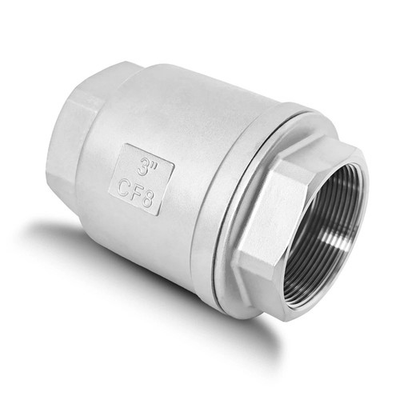 #ad #ad 3quot; NPT Stainless Steel Spring Check Valve WOG1000 NPT Thread unleaded In Lin... $124.59