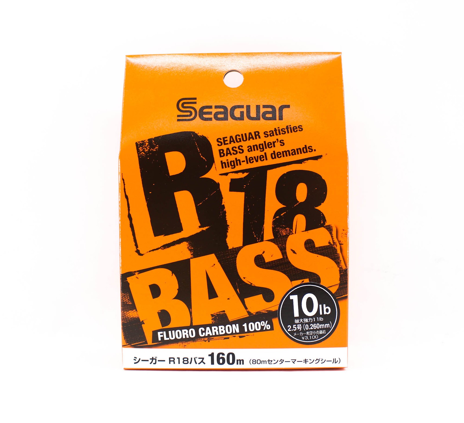 Seaguar Fluorocarbon R18 Bass Line 160m 10lb-0.26mm (3387)