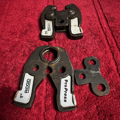 #ad #ad Ridgid 2 Jaws For Parts Or Not Working $250.00