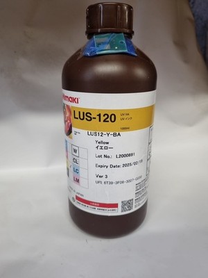 Mimaki LUS-120 UV Tinte - 1L / 1000 ml - Gelb (LUS12-Y-BA) ABGELAUFEN