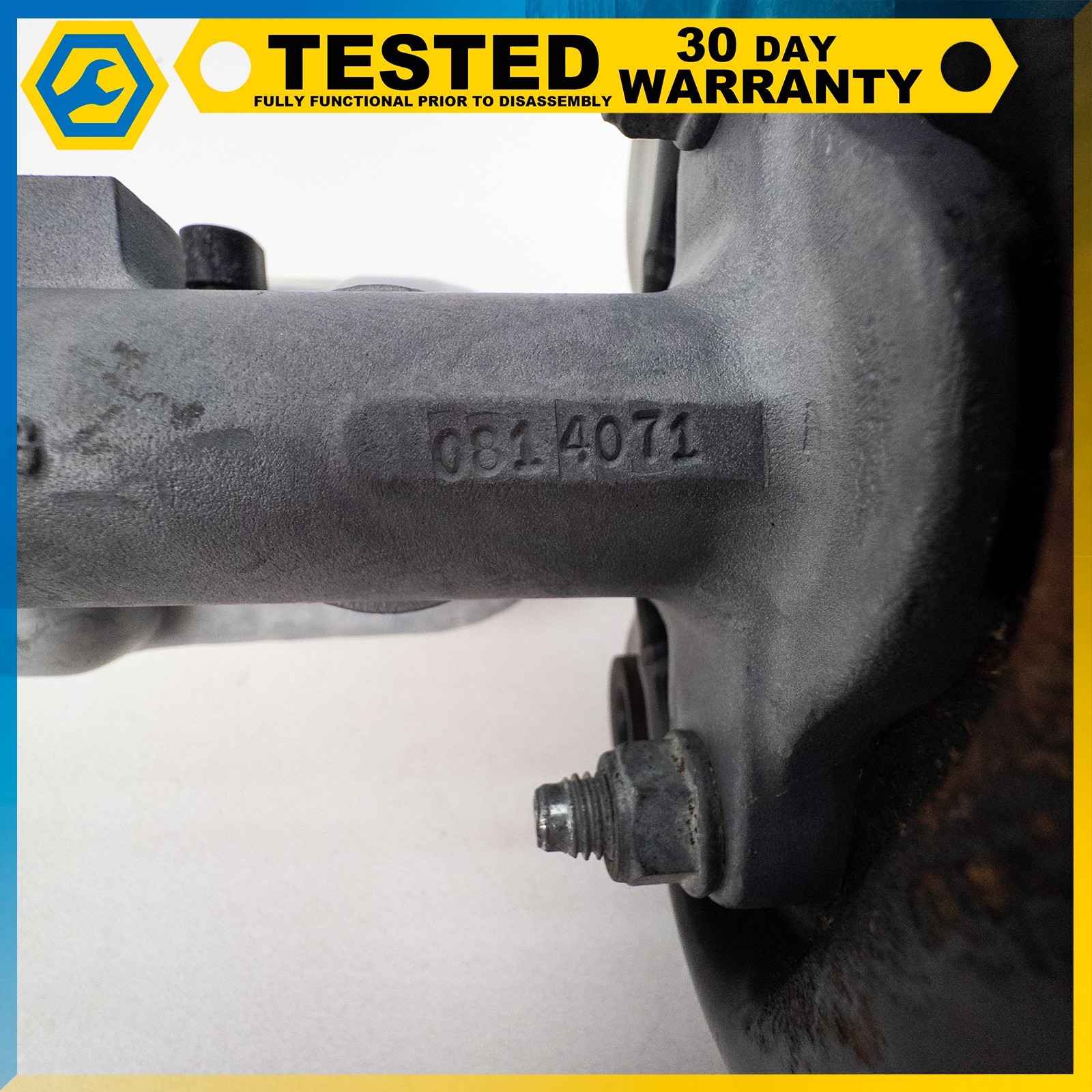 05-13 CHEVROLET CORVETTE C6 POWER BRAKE BOOSTER MASTER CYLINDER OEM