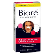 Biore Deep Cleansing Pore Strips 8 Count