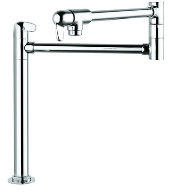 Hansgrohe 4060000 Allegro E 16'' Tall 2-Handle Pot Filler w/ 360 Swivel in Chrome