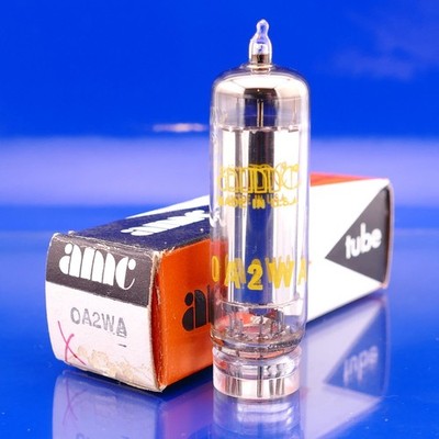 One AMC 0A2WA Tube NOS NIB 10,000 Hour Voltage Regulator Strong TV-7 Results