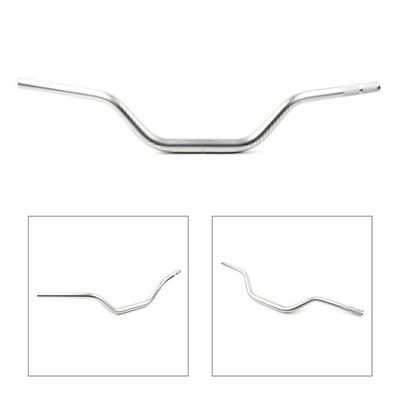 28MM Mid Handle Fat Bars Lenker Dirt Pit Bike Motor Enduro ATV MX Silber