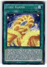 Cubic Karma MVP1-ENS41 Secret Rare The Dark Side of Dimensions Movie Pack: Secr