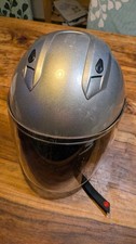 Motorradhelm, Jethelm mit Visier KBS, Größe...