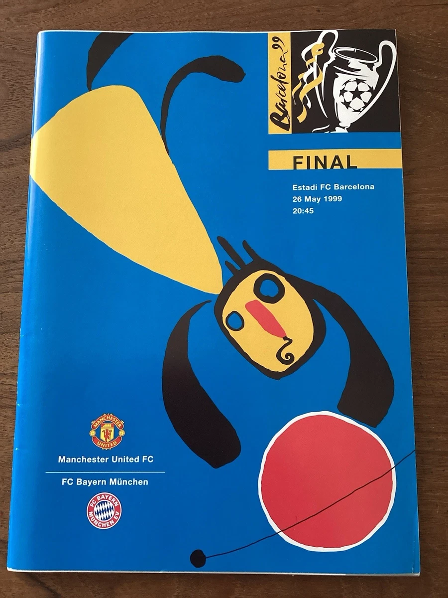 Final Football European Club Champions' League Fixture Programmes