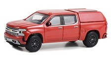 Greenlight 68020-C Showroom Floor Series 2-2022 Chevy Silverado LTD High Red 