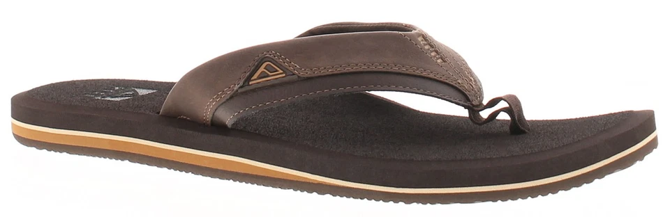 Reef Sandales Pour Hommes Cushion Dawn Slip On Marron Taille UK - Photo 1/4