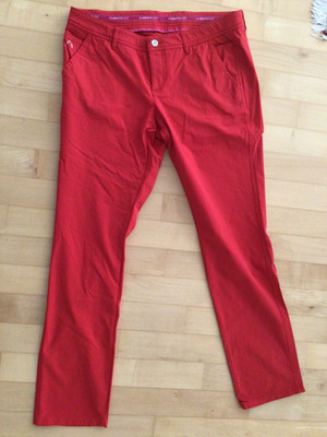 Alberto ALVA Golfhose Damen 3xDRY@Cooler - rot - Größe 42 - NEU