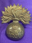 Genuine WW2 The Grenadier Guards SNCO Cap Badge GM w/lugs