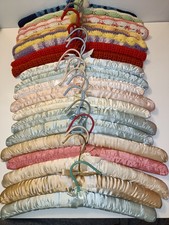9 Crocheted and 12 Padded Hangars