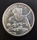 1 OZ 999 SILVER ROUND CMXCIX 12 LABORS OF HERCULES SERIES I NEMEAN LION See Pic