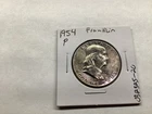 1954 Franklin 90% Half-Dollar Uncirculated Condition Silver US Coin 032325 20tq