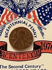 Photo of a 1976-P Lincoln Memorial Cent from an eBay listing that sold on Jul 7, 2026
