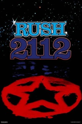 Rush 2112 Album Cover Retro Vintage Rock Band Music DECOR WALL Print POSTER