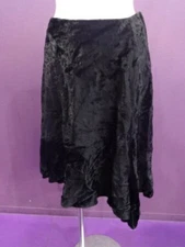 Comme des Garcons Tricot Velo Skirt Black Rayon Cotton Blend Size S Used