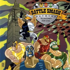 Battle Smash vs. The Saucer Men From Venus GN #1-1ST VF 2010 Stock Image