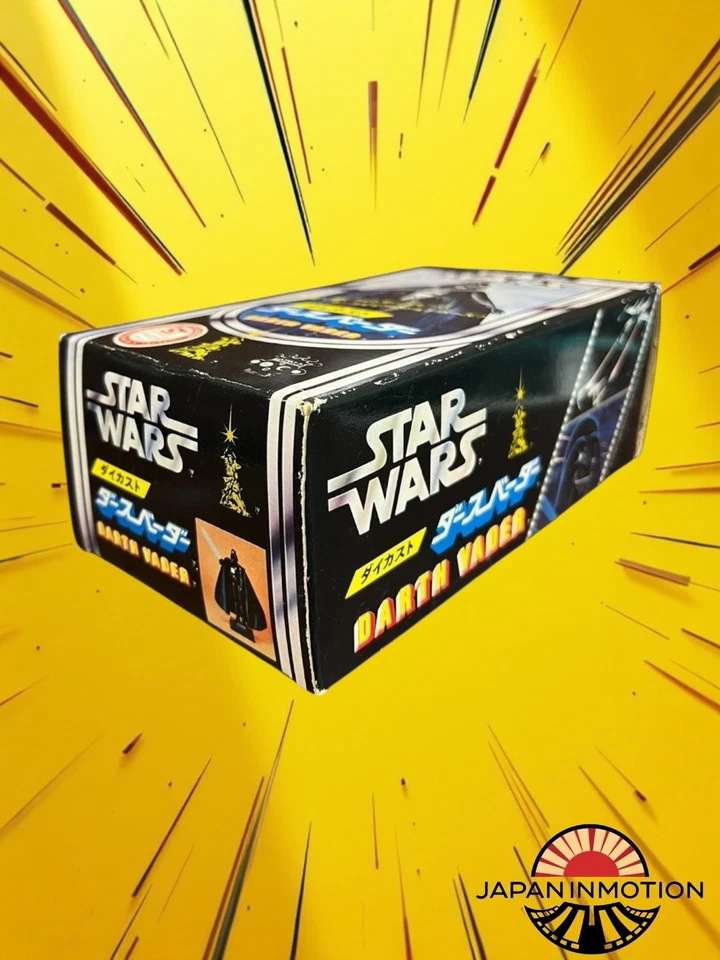 Takara Japan Vintage Star Wars Darth Vader Die-cast 1978 Figure Complete - Image 4 of 4