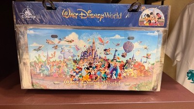 Walt Disney World Character Castle License Plate Tag NEW | eBay
