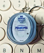 Philadelphia Cream Cheese Novelty Keychain