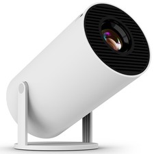 4K 1080P Projector 200 ANSI Lume LED WiFi/Bluetooth HD Portable Home Theater
