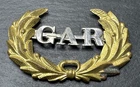GAR GRAND ARMY OF THE REPUBLIC HAT INSIGNIA  N375