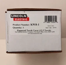 NOS - Genuine Lincoln Electric K918-1 Zippered Torch Cover - Free Shipping!!!