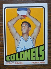 1972-73 Topps - Walter Simon, Walt Simon #224 (RC)