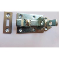 Schlossriegel 120Mm GekröPft, Stahl Verzinkt