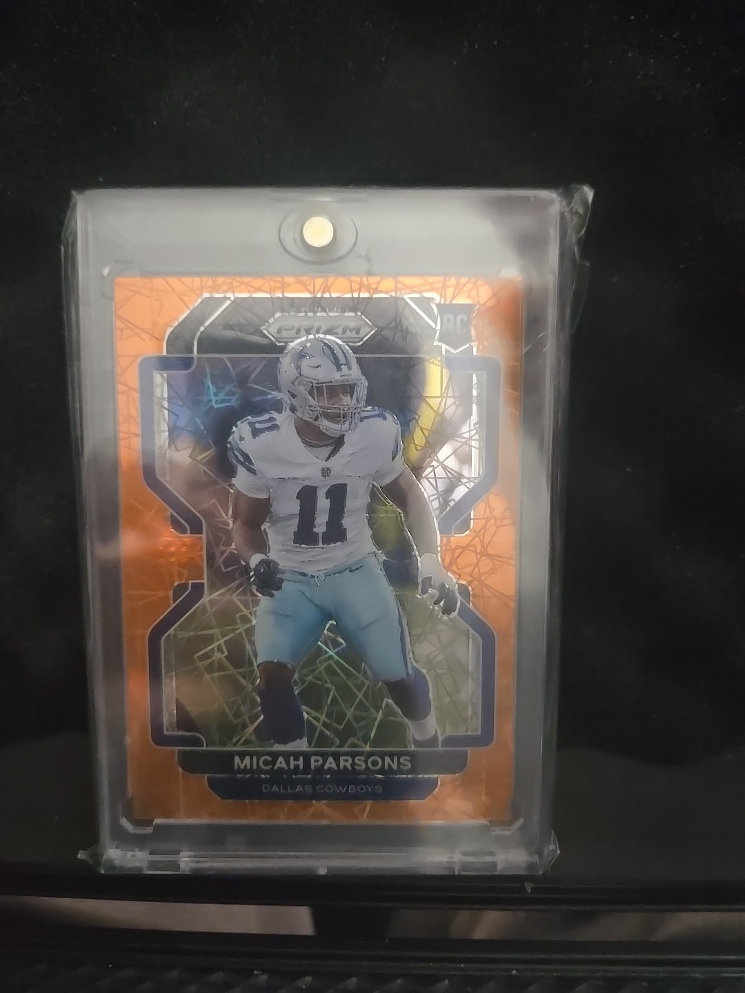 2021 Panini Prizm - Rookie Micah Parsons #382 Lazer Prizm (RC)