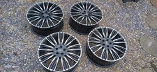 LAND ROVER RANGE ROVER ALLOYS DIMOND CUT GLOSS BLACK 20 INCH EVOQUE DISCOVERY