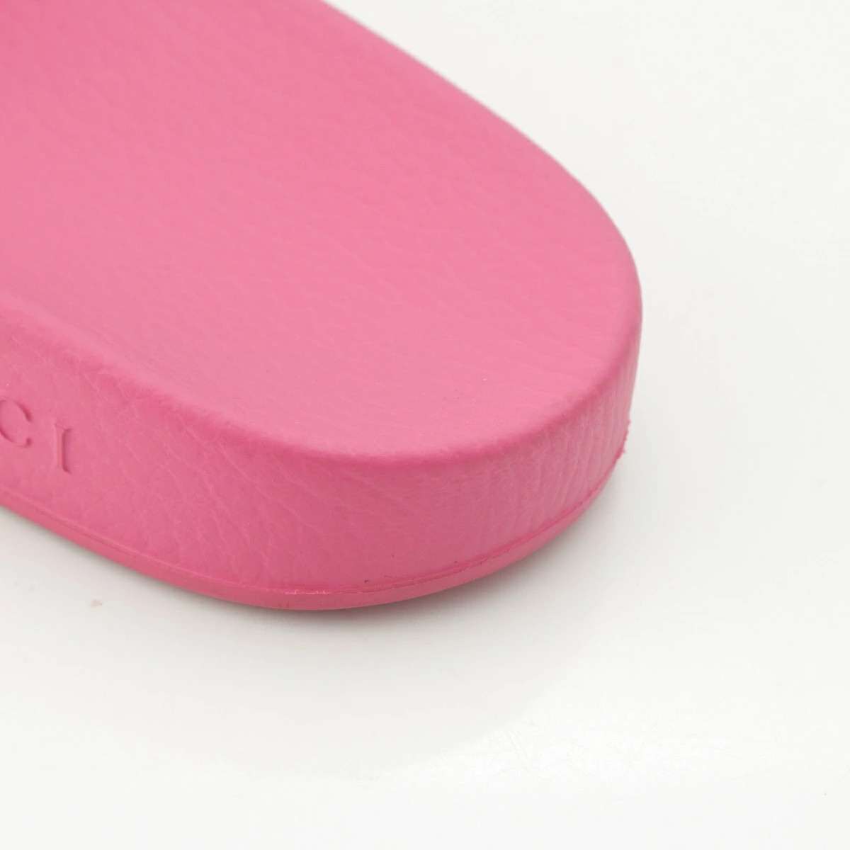 GUCCI Rubber Logo Sandals Pink thumbnail 10