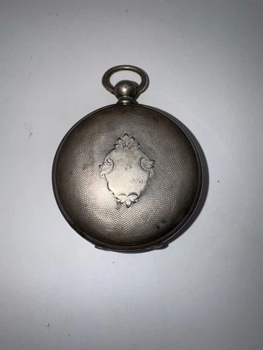 Antique Elgin Nat’l Watch Co Pocket Watch Coin Silver Case Parts