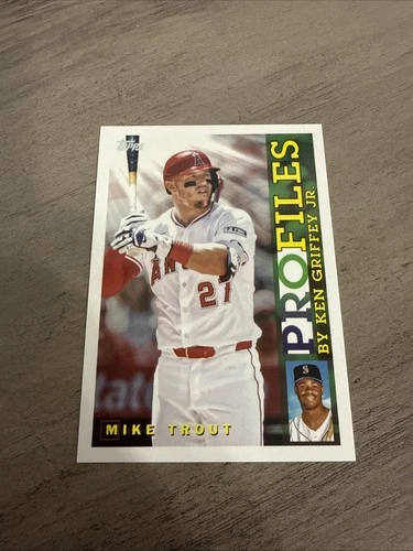 2026 Topps Series 1- Mike Trout Profiles