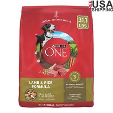 High Protein Dry Dog Food Lamb Rice Immune Support Healthy Joints 31.1lb New 1.87 per pound
