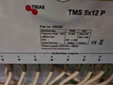SAT Anlage mit Multischalter Triax ,SAT Schüssel und Kabel